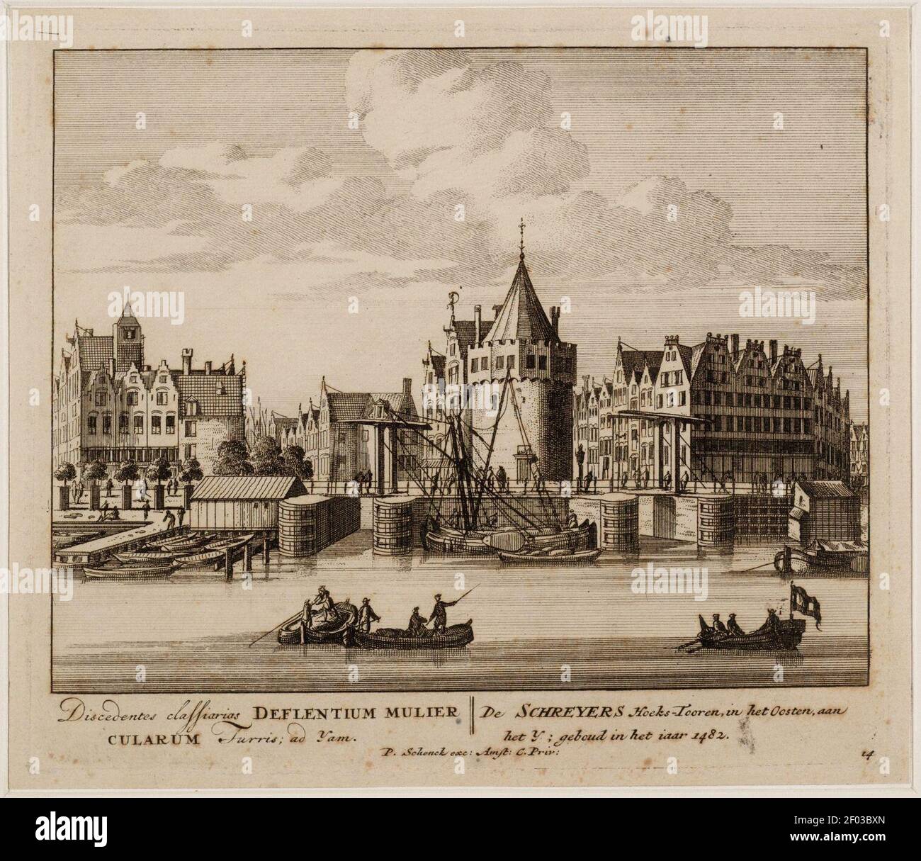 Pieter Schenk Foto Stock