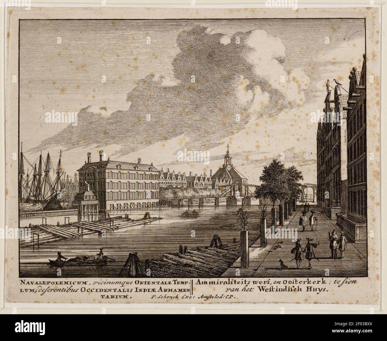 Pieter Schenk Foto Stock