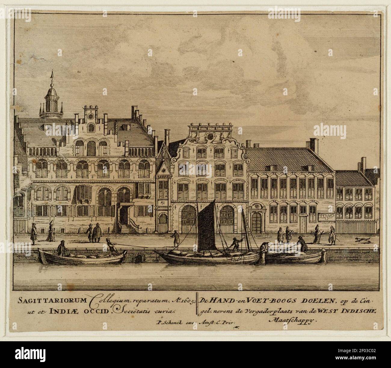 Pieter Schenk Foto Stock