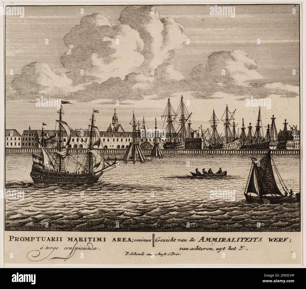 Pieter Schenk Foto Stock