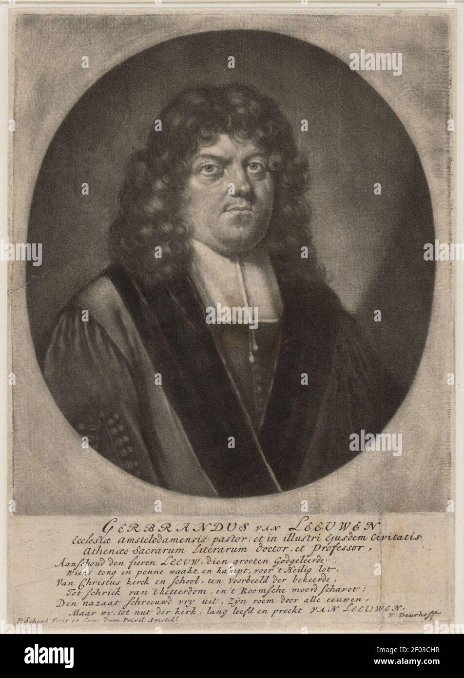 Pieter Schenk Foto Stock