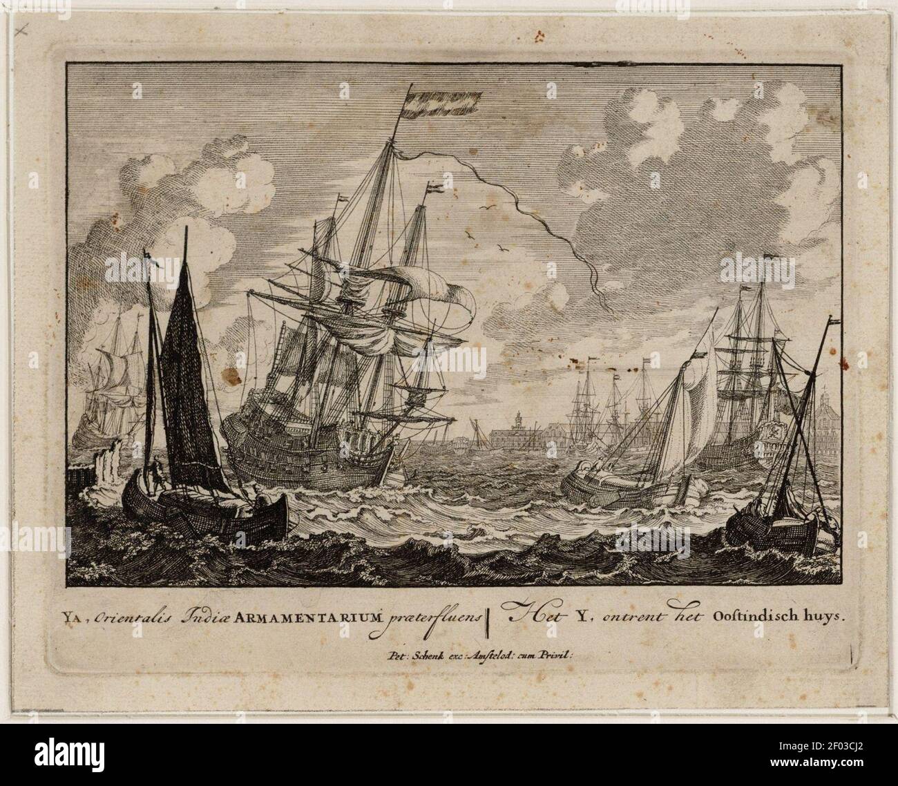 Pieter Schenk Foto Stock