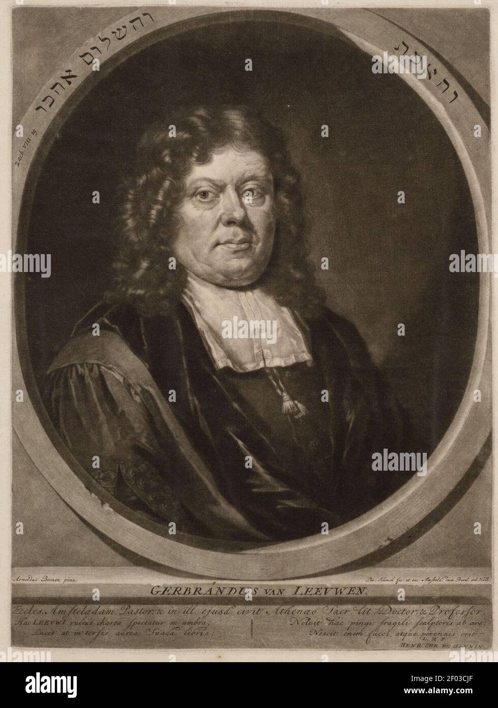 Pieter Schenk Foto Stock