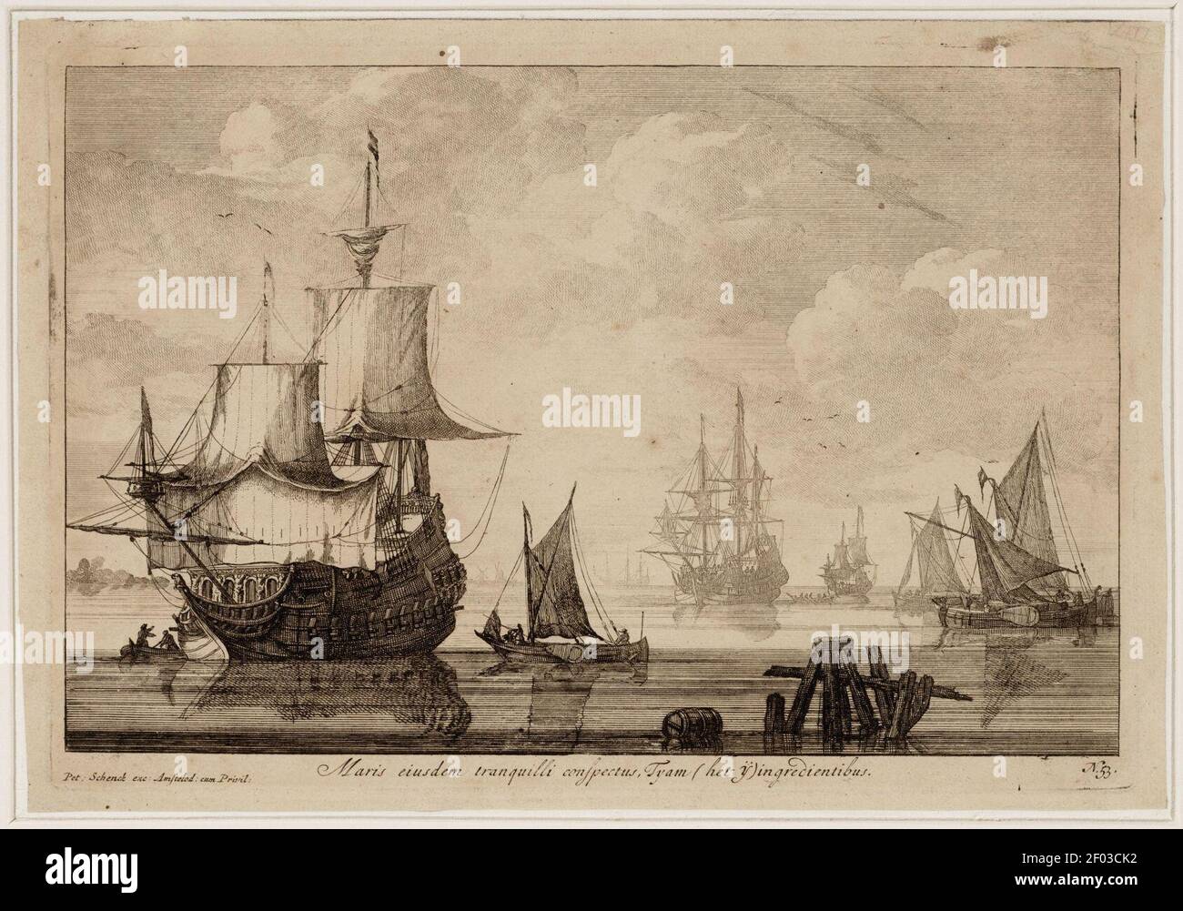 Pieter Schenk Foto Stock