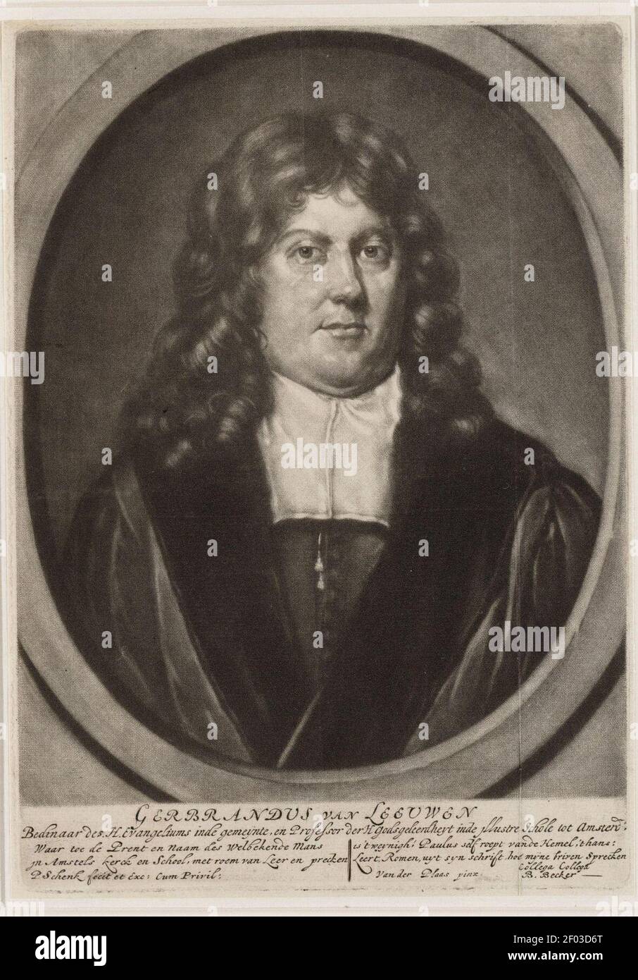 Pieter Schenk Foto Stock