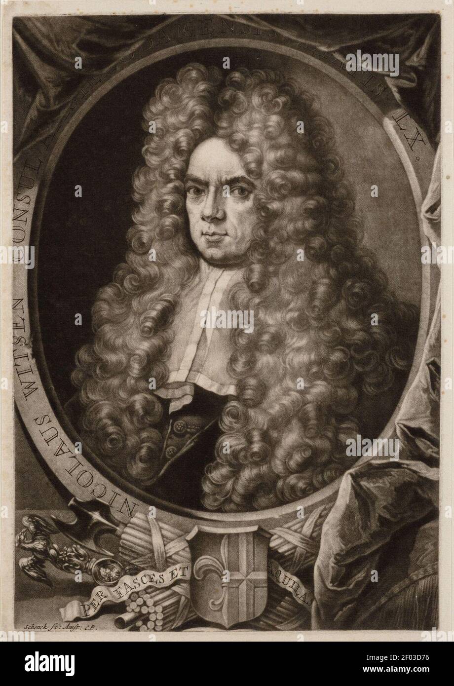 Pieter Schenk Foto Stock