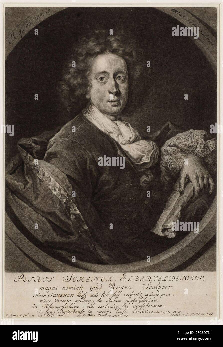 Pieter Schenk Foto Stock