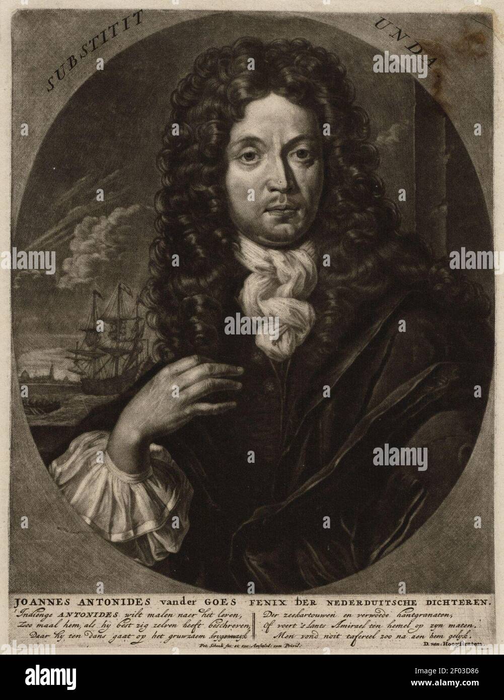 Pieter Schenk Foto Stock