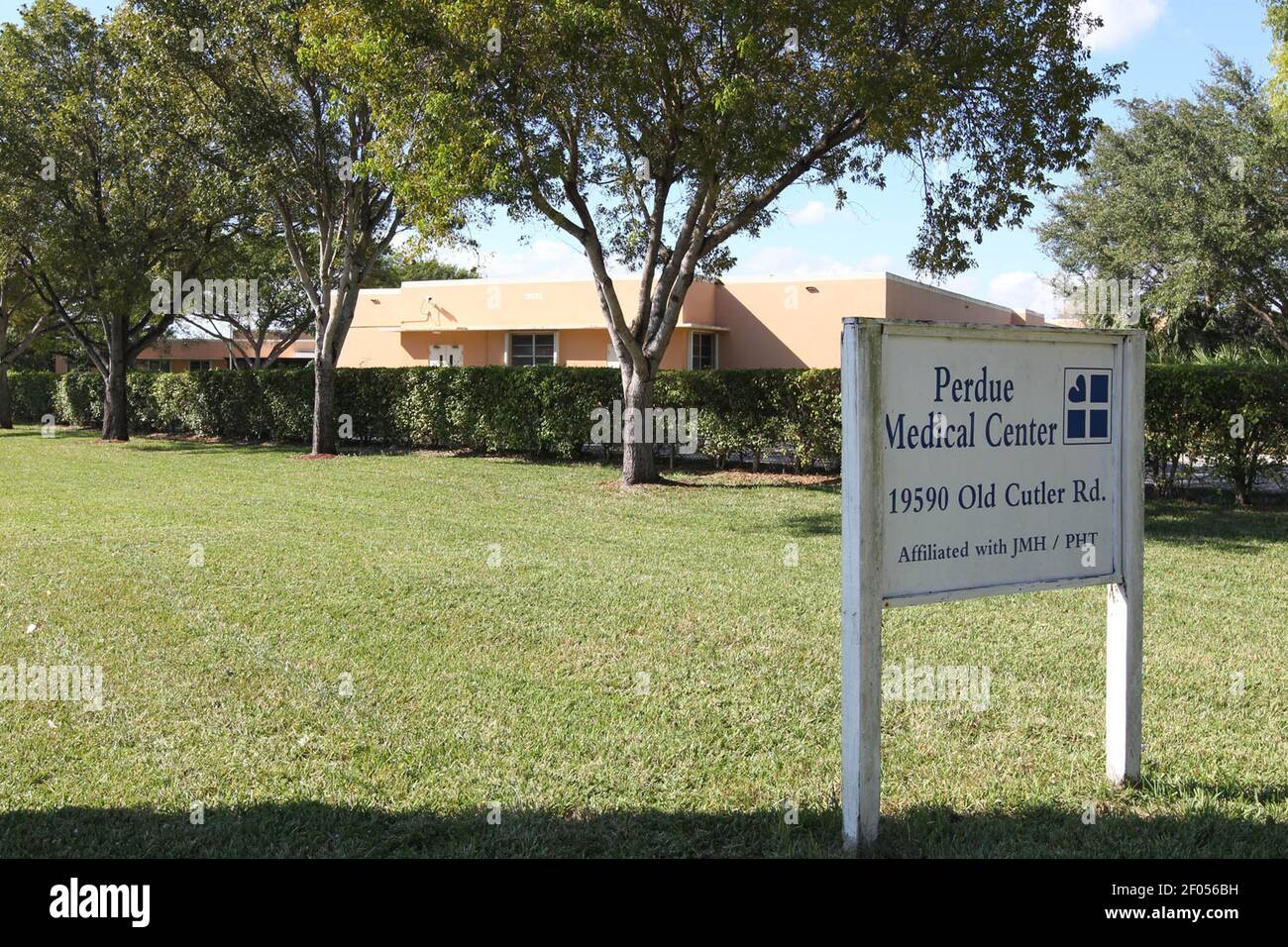 Ronald Poppo, il cui volto è stato mutilato dopo essere stato attaccato su MacArthur Causeway, vive al Jackson Memorial Purdue Medical Center, una struttura di assistenza a lungo termine a Miami, Florida. (Foto di Peter Andrew Bosch/Miami Herald/MCT/Sipa USA) Foto Stock