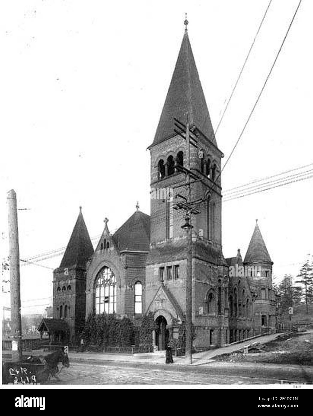 Plymouth Church Congregational Church, Seattle Foto Stock