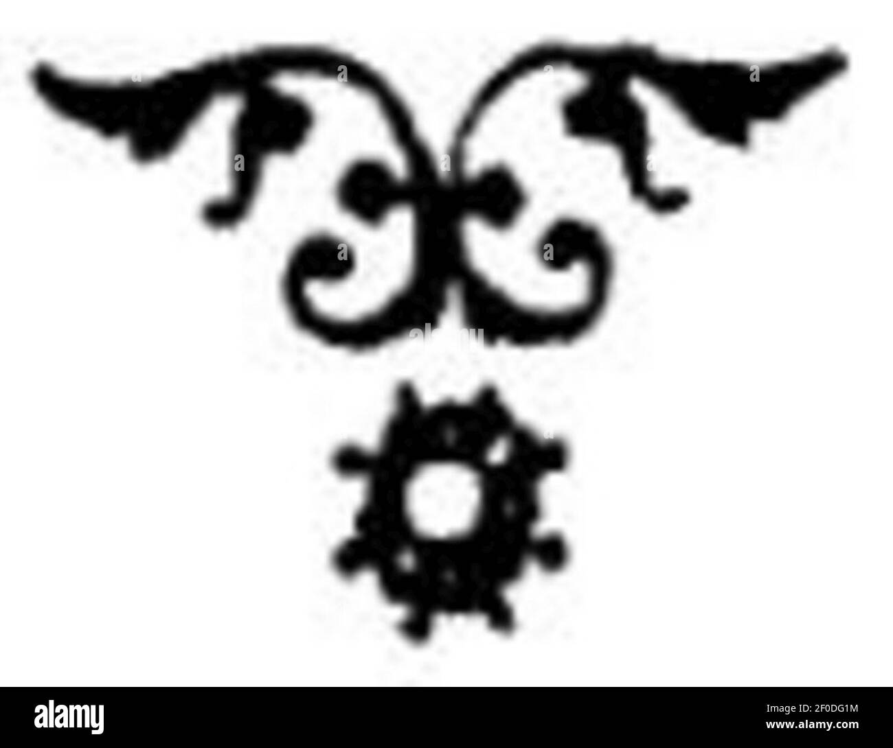 Poesie di Gerard Manley Hopkins, 1918 DJVU pg 7 immagine. Foto Stock