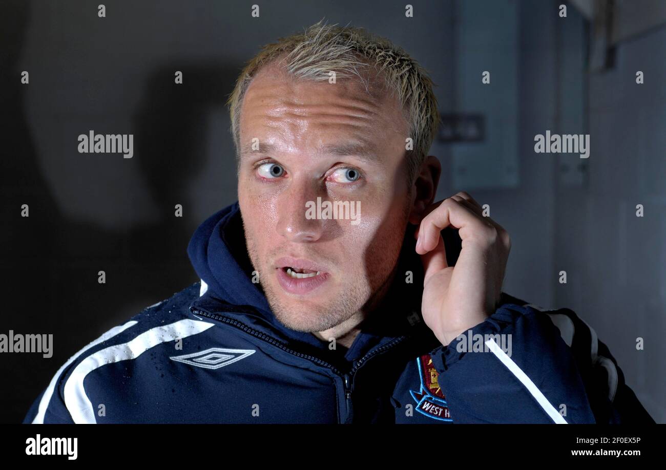 DEAN ASHTON DI WEST HAM UTD. 21/11/2007. IMMAGINE DAVID ASHDOWN Foto Stock