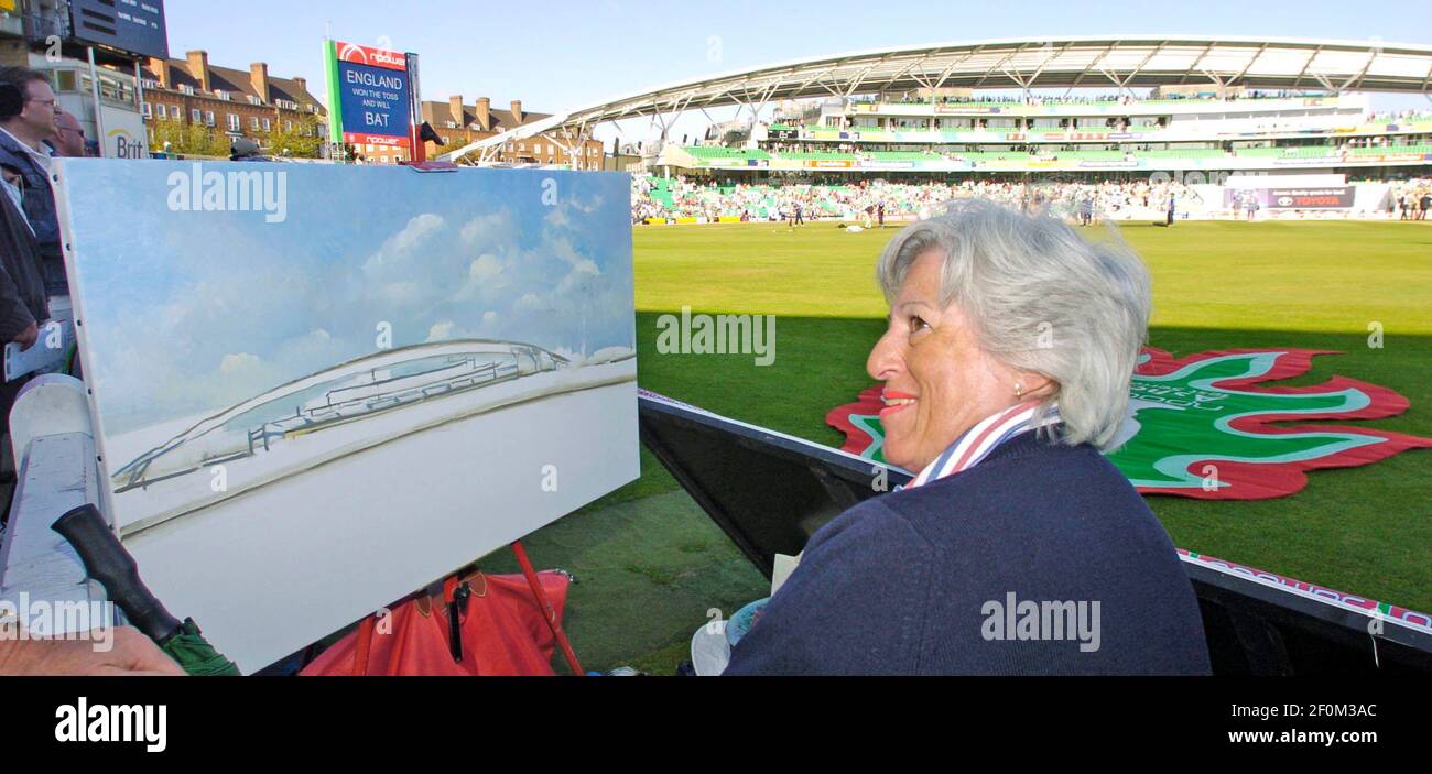 5 TEST INGHILTERRA V AUSTRALIA 1° GIORNO 8/9/2005 FOTO DAVID ASHDOWNCRICKET Foto Stock