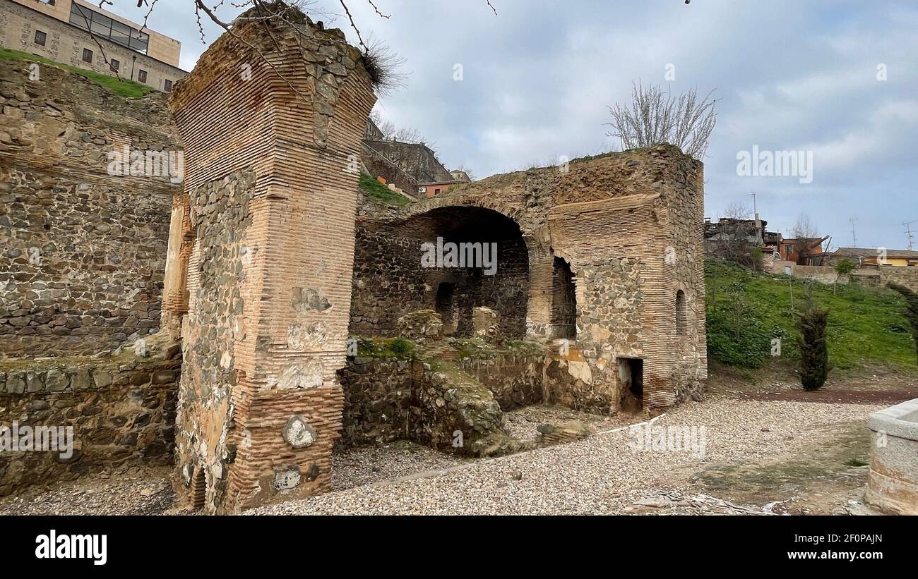 Rovine del convento di San Pablo del Granadal Foto Stock