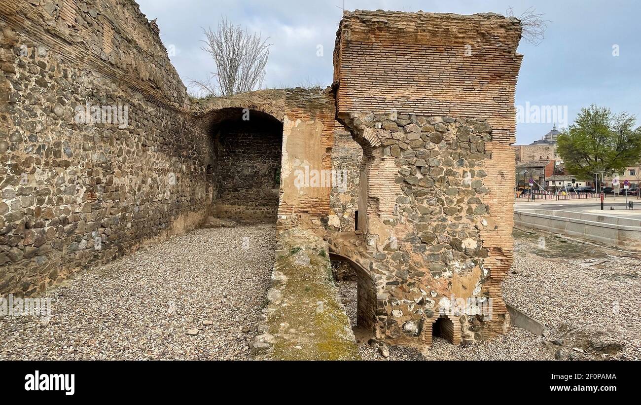 Rovine del convento di San Pablo del Granadal Foto Stock