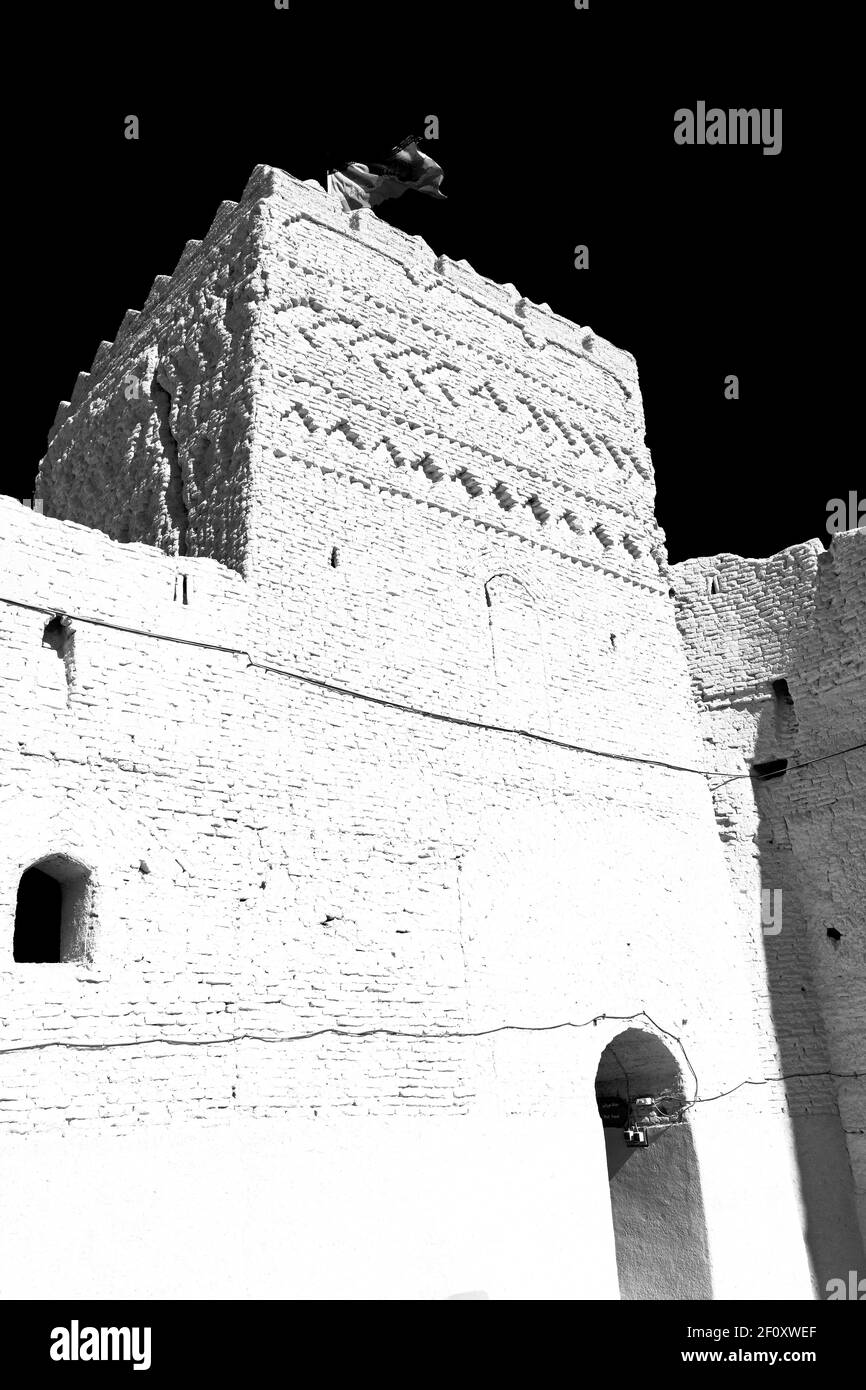 In iran il vecchio castello Foto Stock