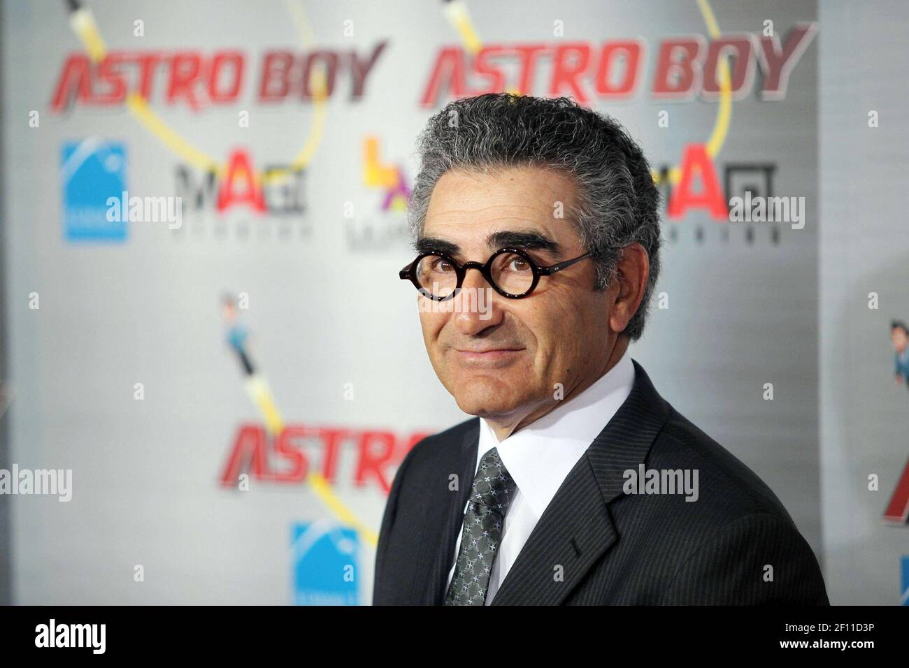 19 ottobre 2009- Hollywood, California- l'attore Eugene Levy arriva alla prima di 'Astro Boy' a Hollywood, California. Photo Credit: Krista Kennel/Sipa Press./astroboy.012/0910200540/1105181501 Foto Stock
