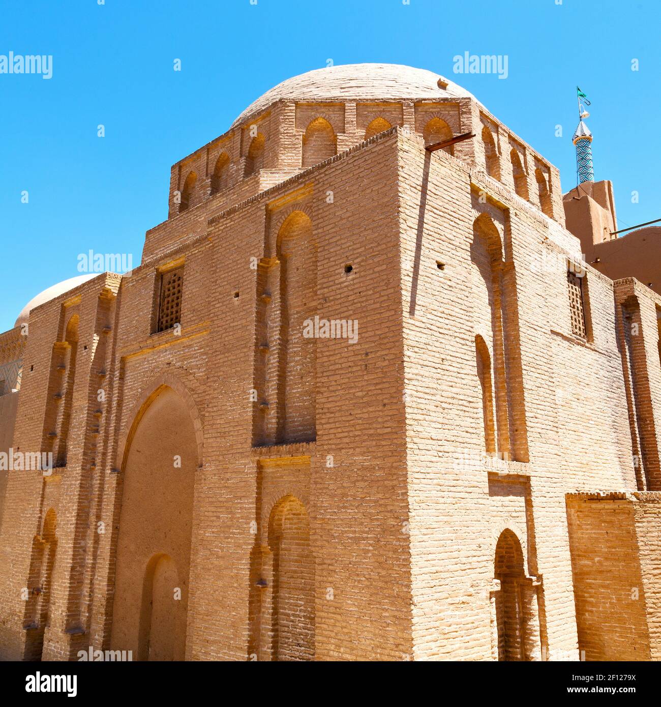 In iran la vecchia costruzione Foto Stock