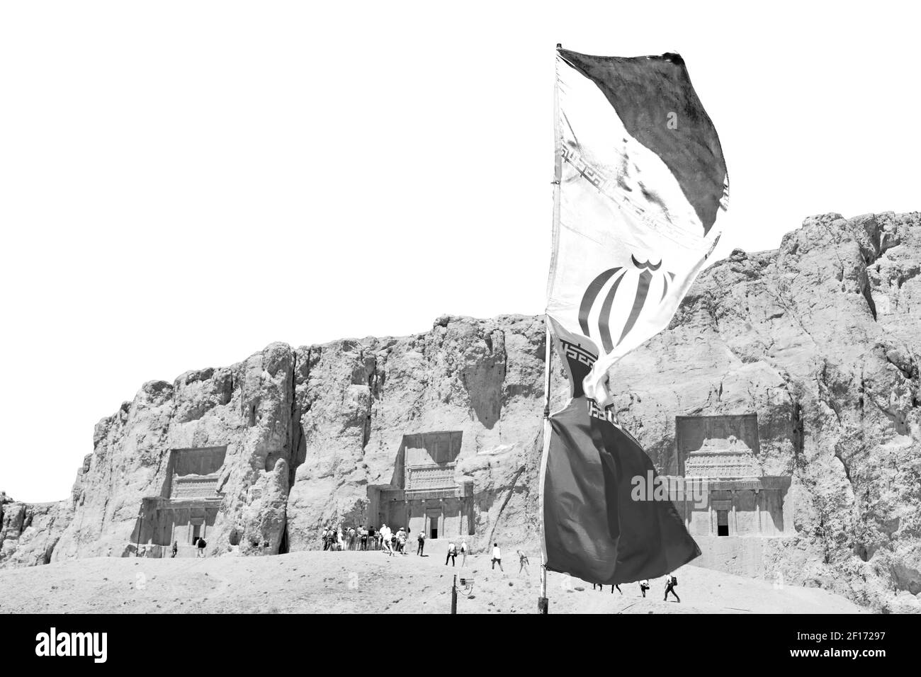 in iran vicino persepolis Foto Stock