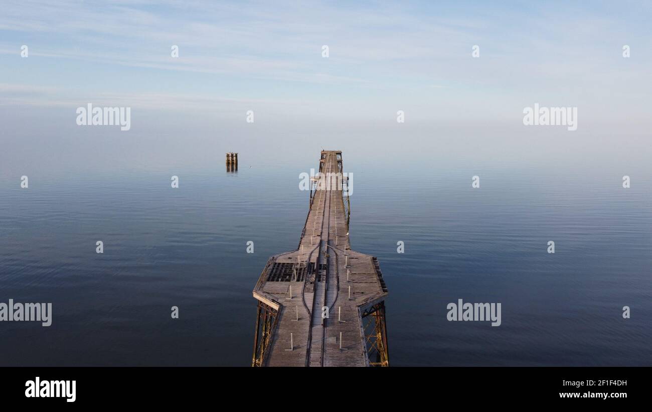 Queens Pier Foto Stock