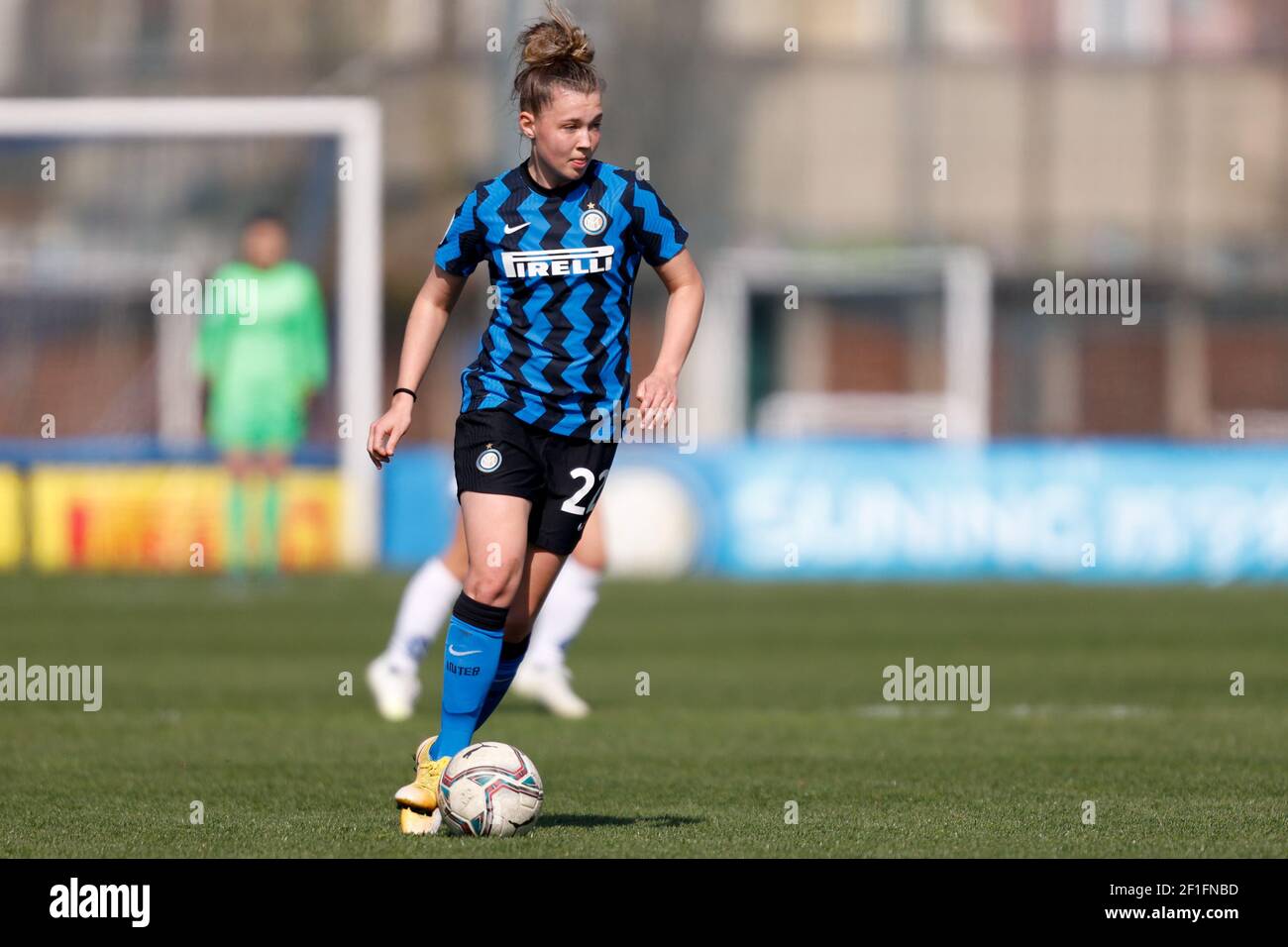 Anna Catelli (FC Internazionale) durante FC Internazionale vs Napoli Femminile, Serie a WOM - Photo .LiveMedia/Francesco Scaccianoce Foto Stock