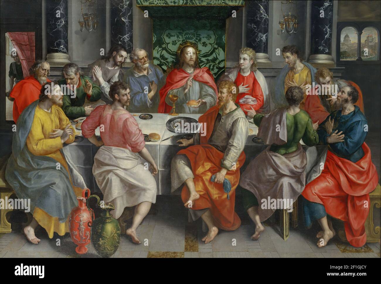 Marten de Vos - l'ultima cena Foto Stock