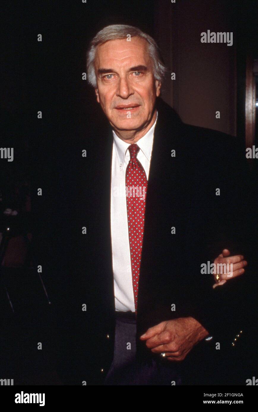 LOS ANGELES, CA - 5 MARZO: Attore Martin Landau al 7° gala annuale di Broadcast Awards il 5 marzo 1990 al Museum of Modern Art di Los Angeles, California Credit: Ralph Dominguez/MediaPunch Foto Stock