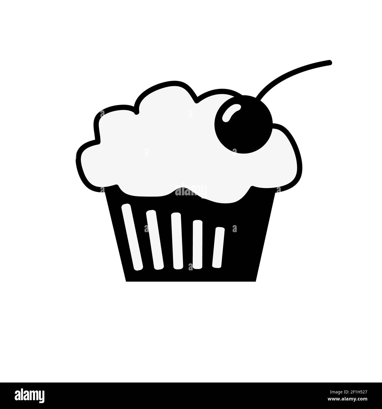 Icona della torta Foto Stock