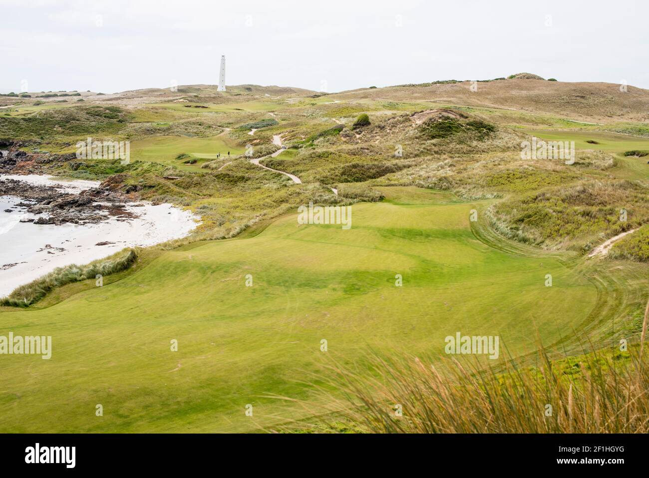 Campo da golf di Cape Wickham, King Island Foto Stock