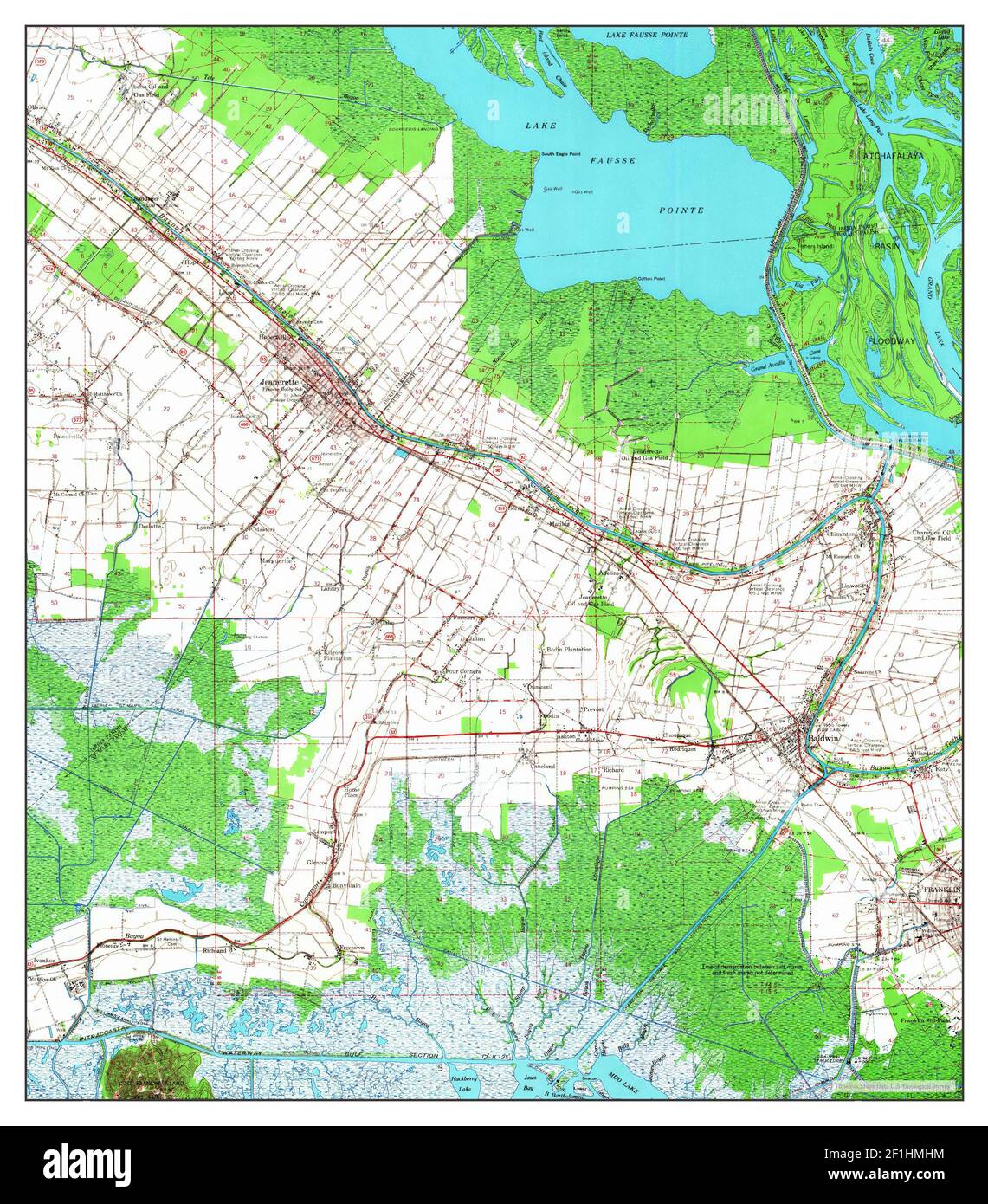 Mappa di jeanerette immagini e fotografie stock ad alta risoluzione Alamy