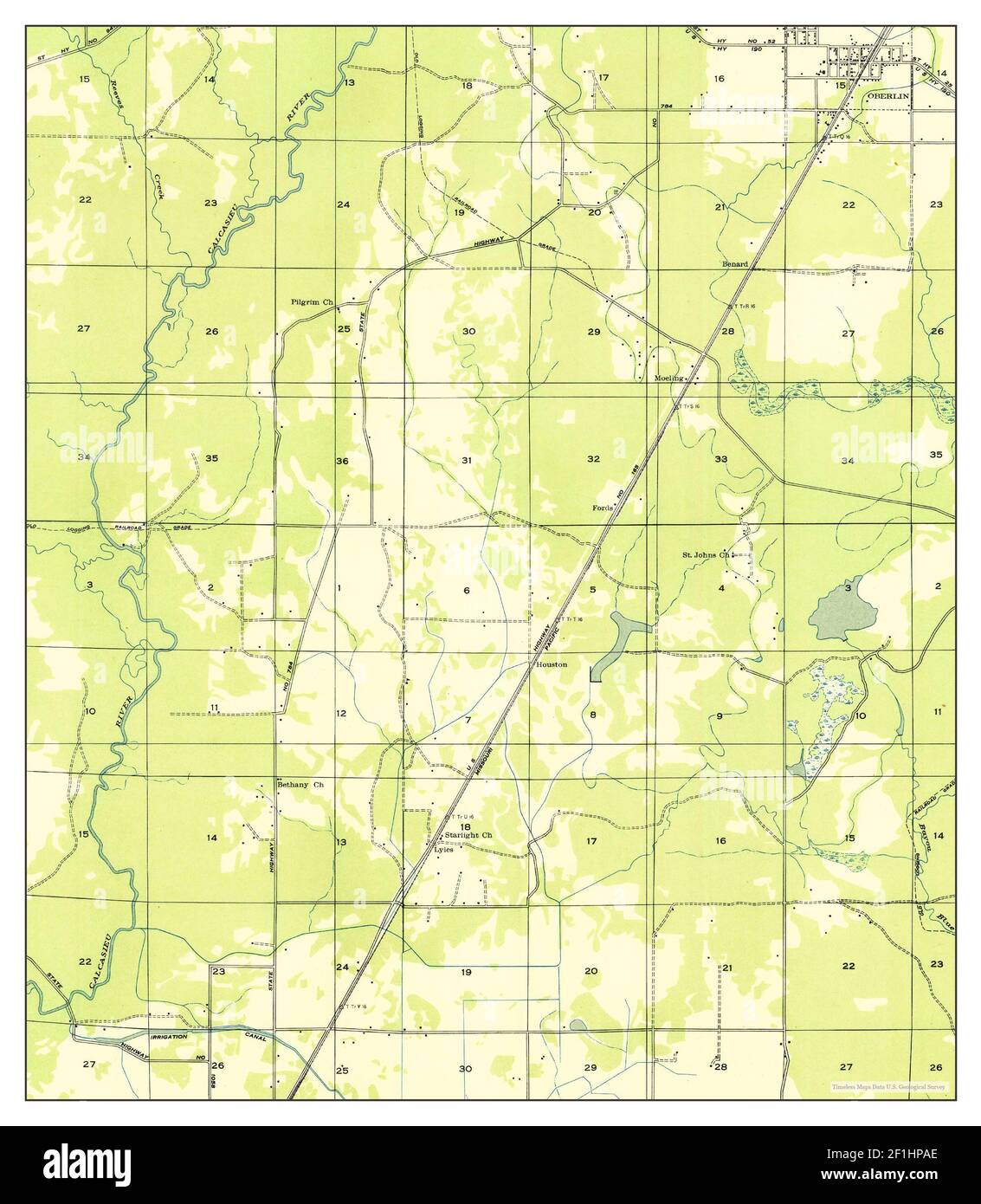 Mappa di oberlin Immagini senza sfondo e Foto Stock ritagliate Alamy