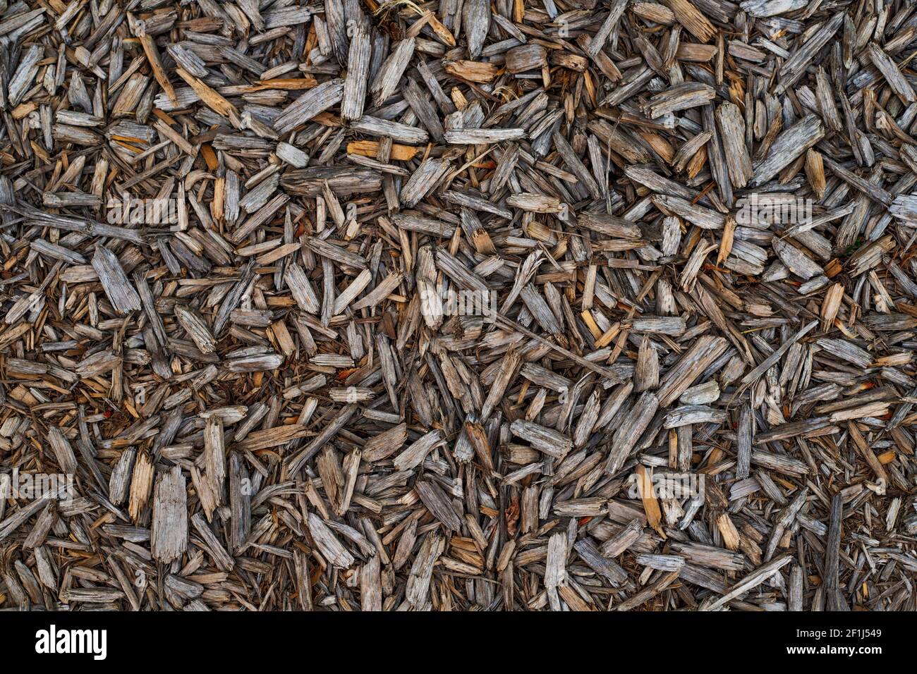 Trucioli di legno marrone per texture di fondo. Foto Stock