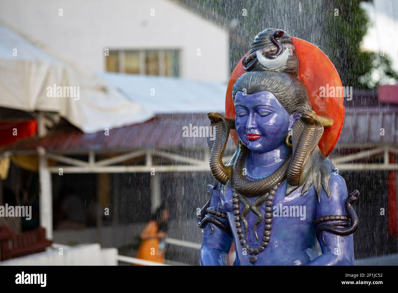 Statua del signore Shiva Foto Stock