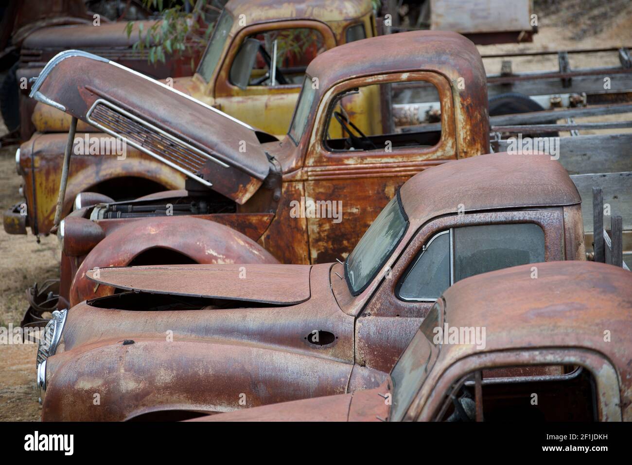 Auto Cimitero australia Foto Stock