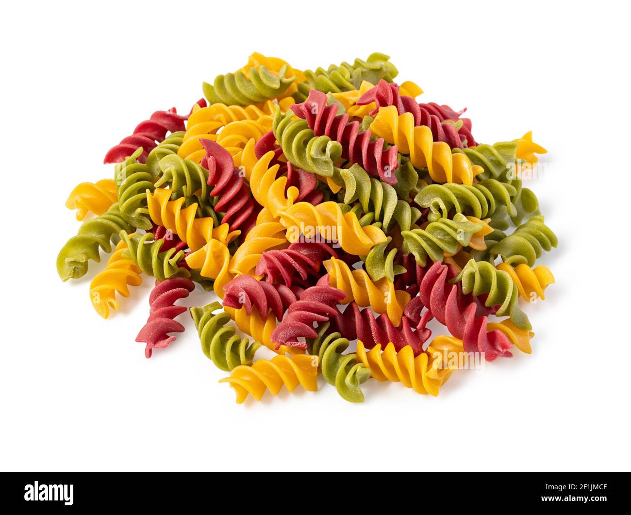 Pasta Fusilli Foto Stock