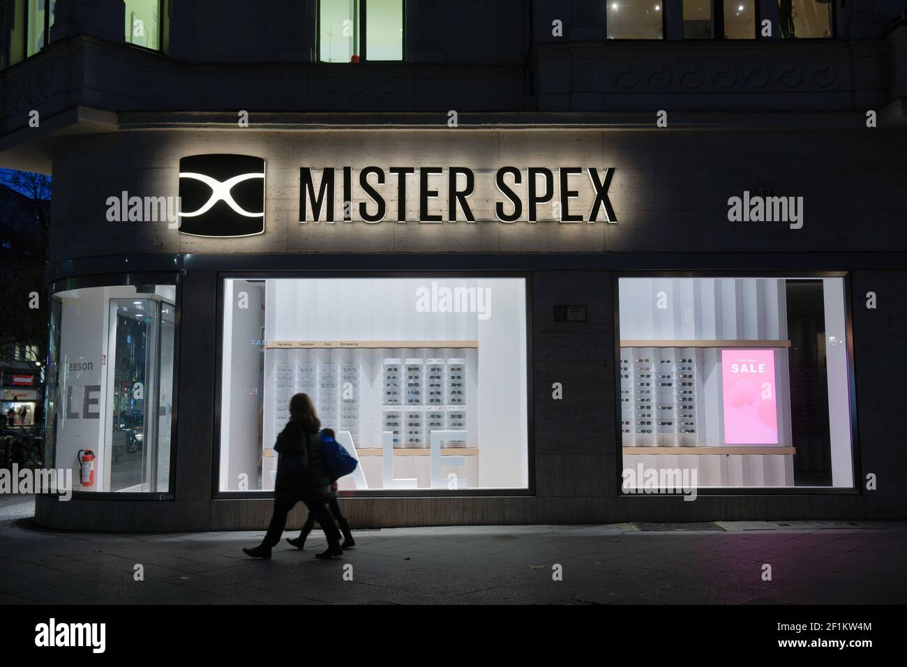 Mister Spex, Schlossstrasse, Steglitz, Berlino, Germania Foto Stock
