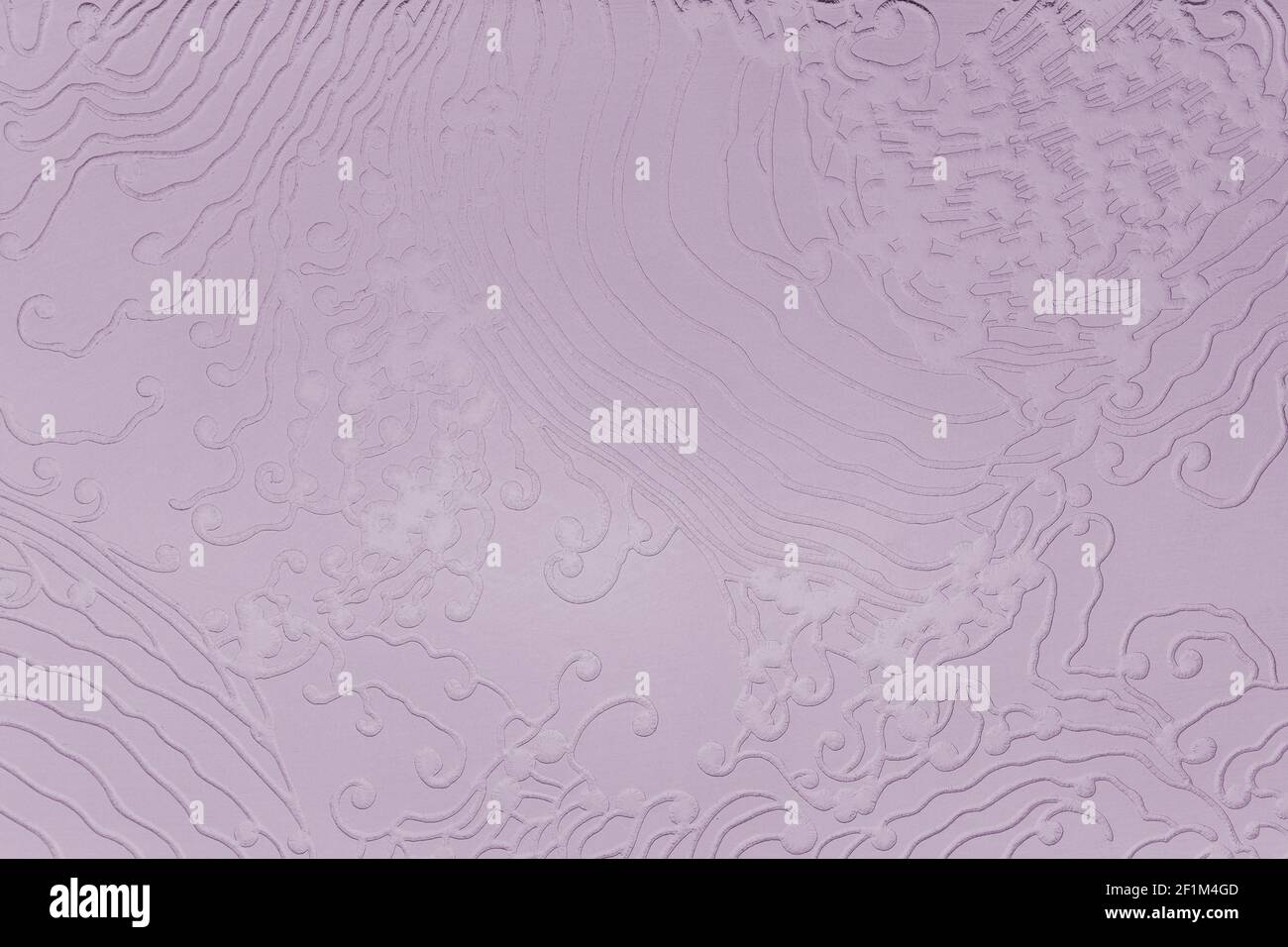 Texture di sfondo astratta e trendy di colore viola morbido. Struttura astratta delle linee digitali. Struttura in vetro smerigliato. Scatto macro. Texture astratta viola. Foto Stock