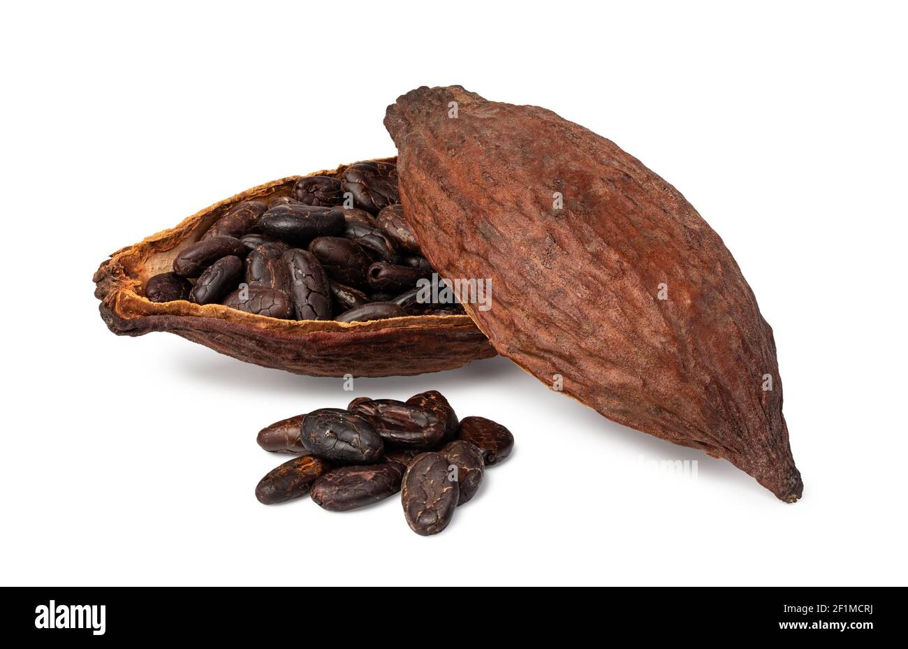 Baccello del cacao Foto Stock