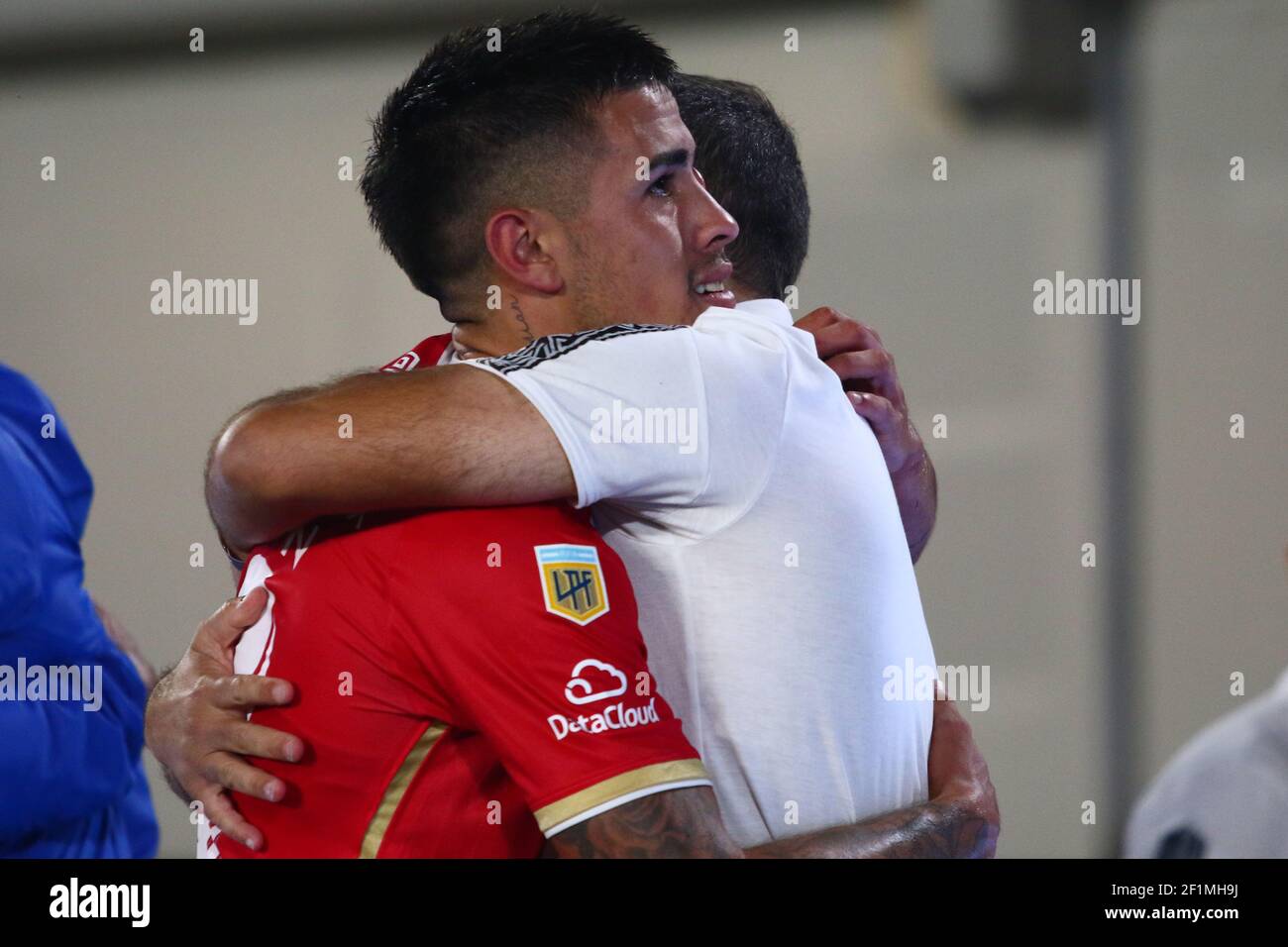 BUENOS AIRES, 8.03.2021: Durante la partita tra River Plate e Argentinos Juniors per la Lega argentina Calcio (Photo: Néstor J. Beremblum) Foto Stock