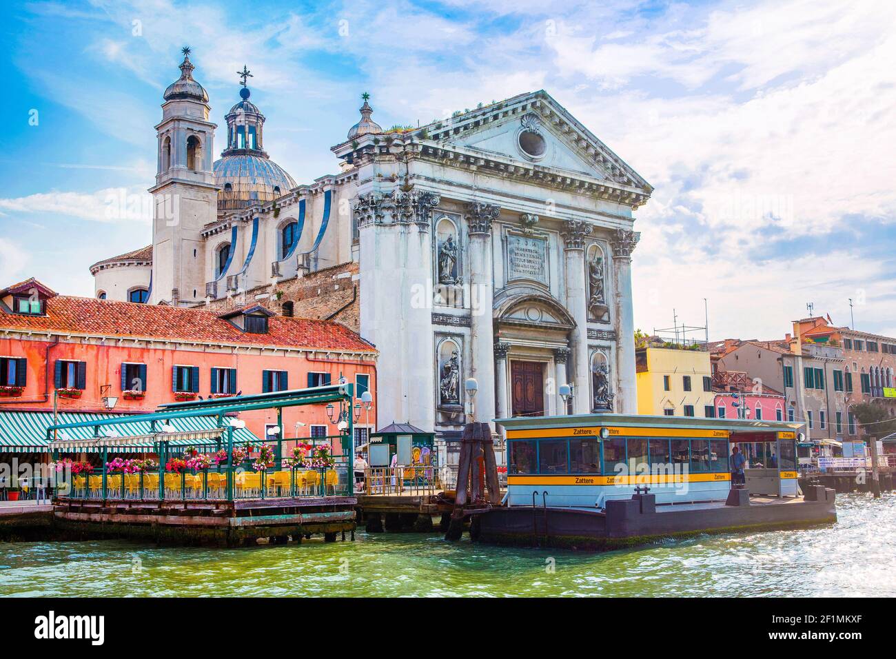 Venezia, Italia - 16 giugno 2019: Santa Maria del Rosario (Santa Maria del Rosario, i Gesuati) Chiesa domenicana nel Sestiere di Dorsoduro Foto Stock