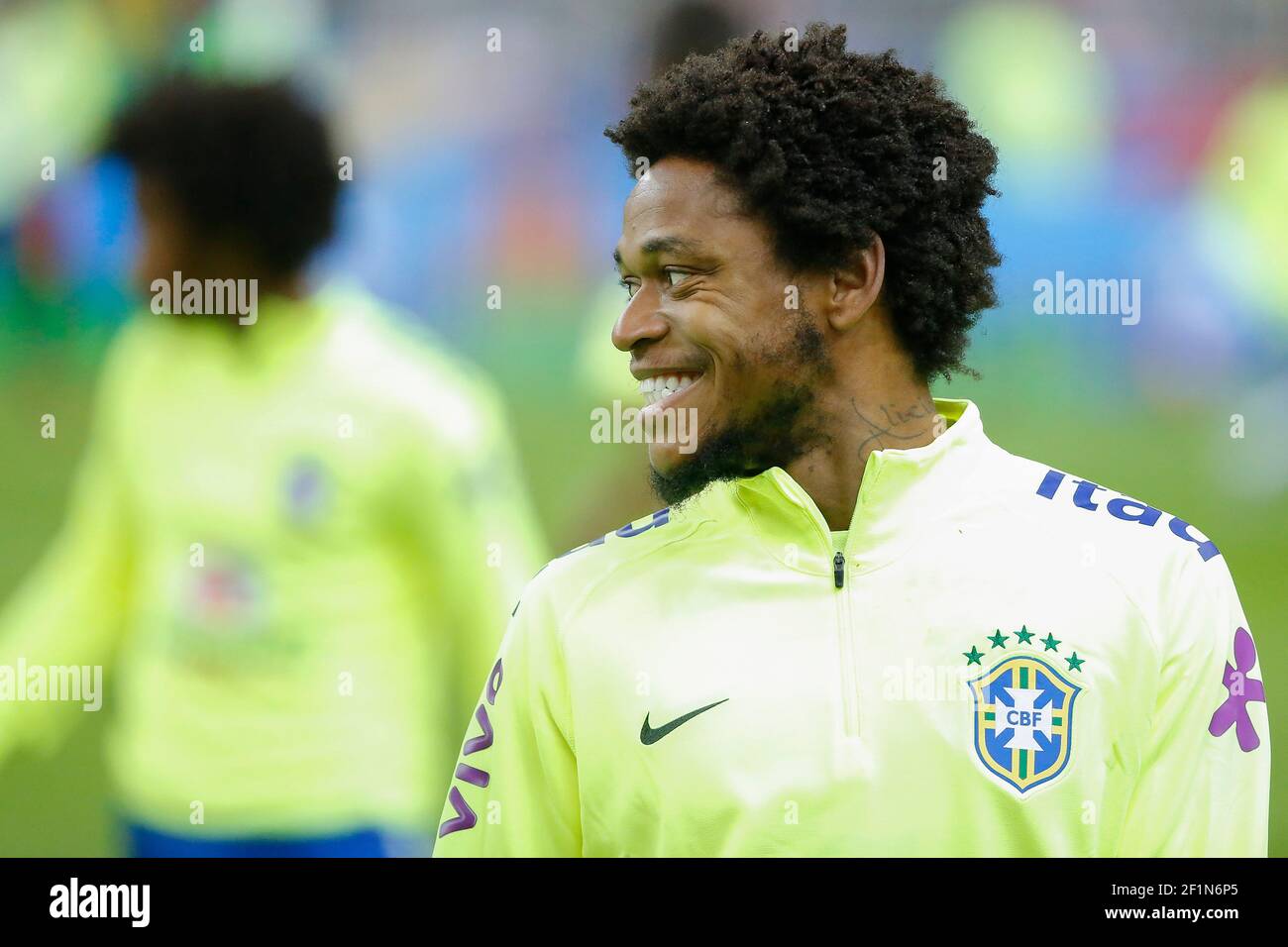 Marcelo Vieira da Silva (Bresil) durante la partita di calcio internazionale amichevole tra Francia e Brasile allo Stade de France a Saint Denis (Nord di Parigi), il 26 marzo 2015 - Foto Stephane Allaman / DPPI Foto Stock