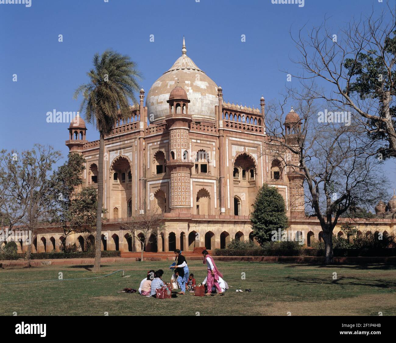 India. Delhi. Tomba di Safdar Jang. Foto Stock