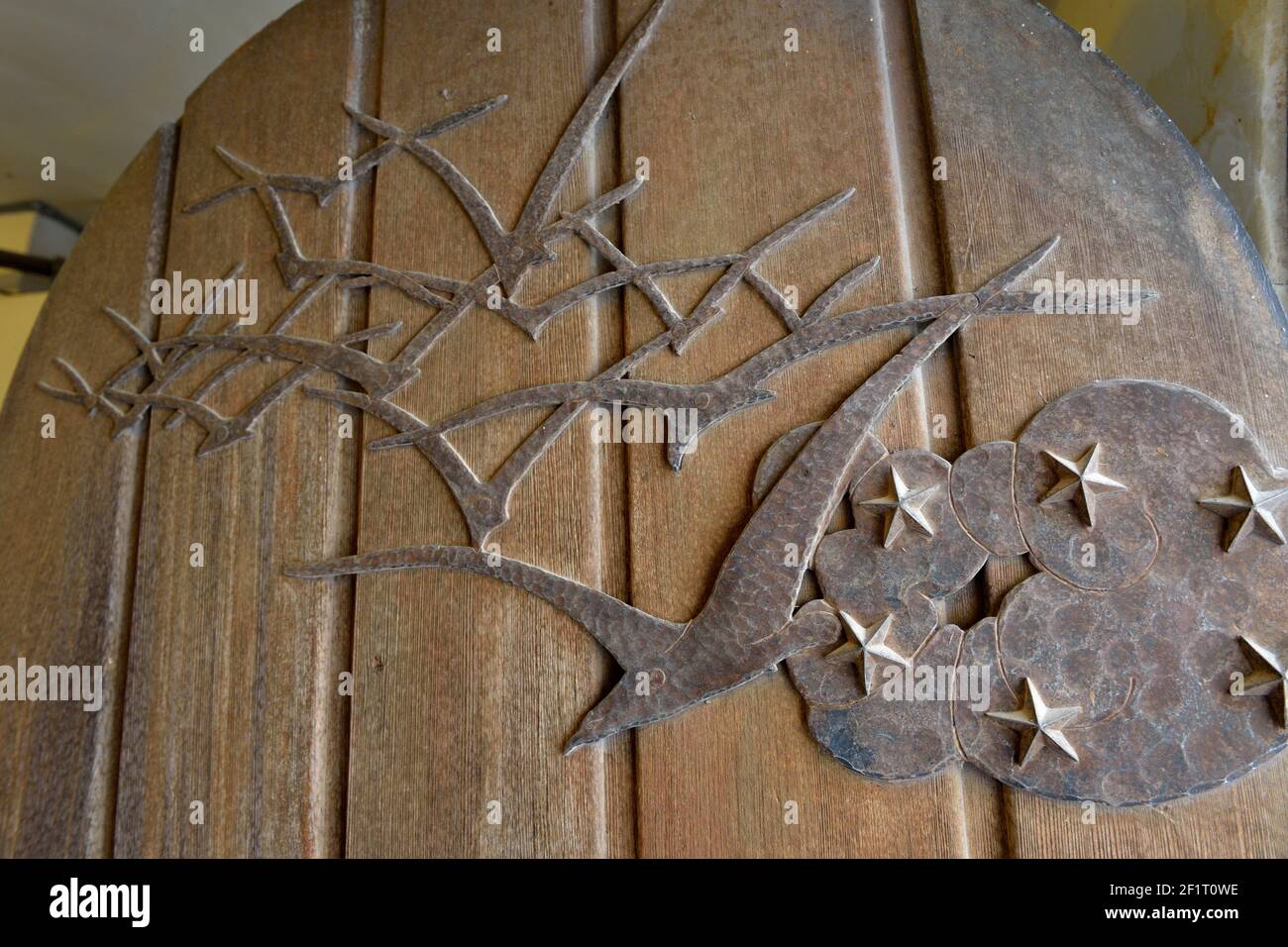 Cerniera a Scotty's Castle, Death Valley, California Foto Stock