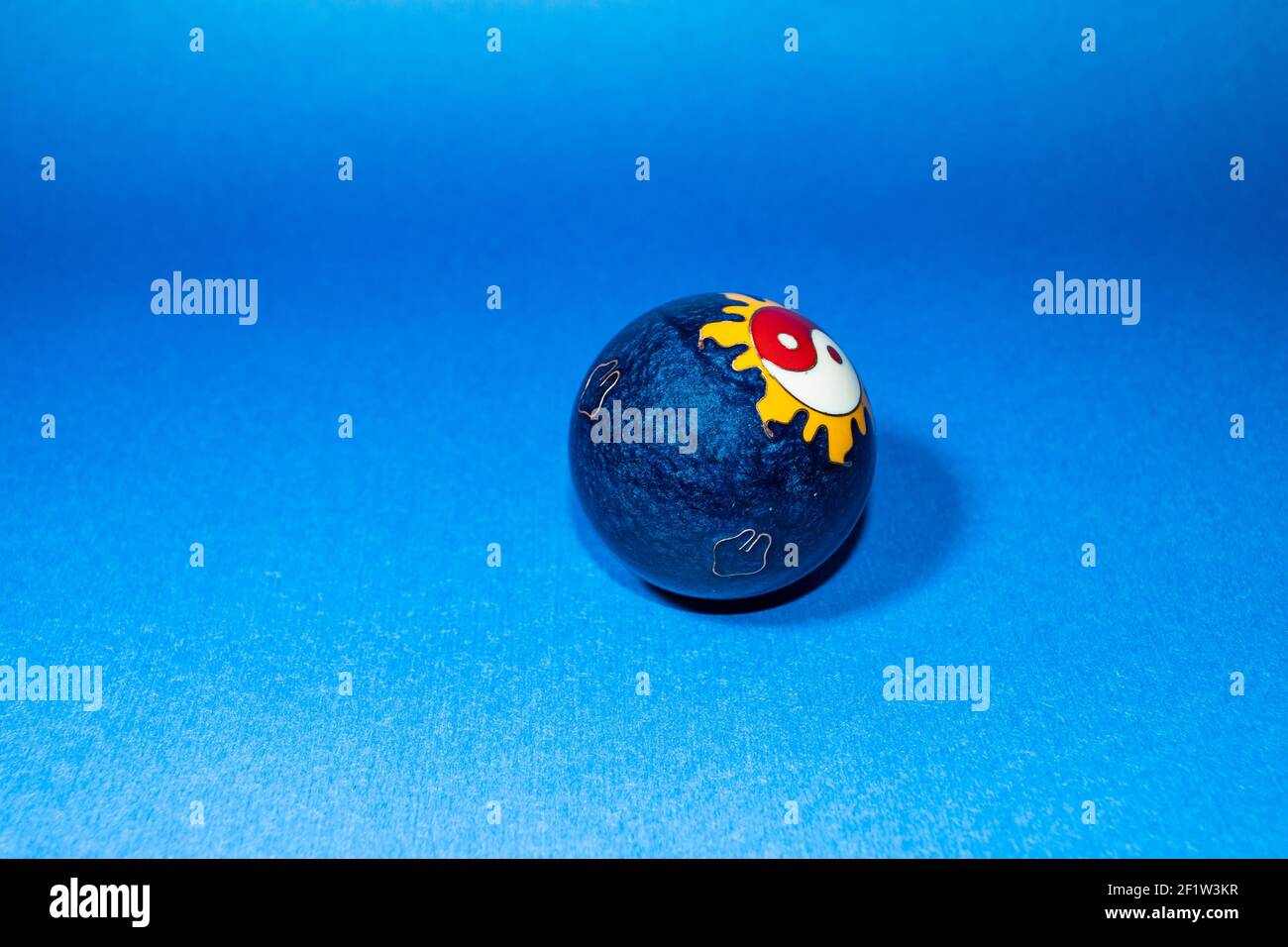 Palle cinesi di Baoding o palle di medicina per rilassamento Foto Stock