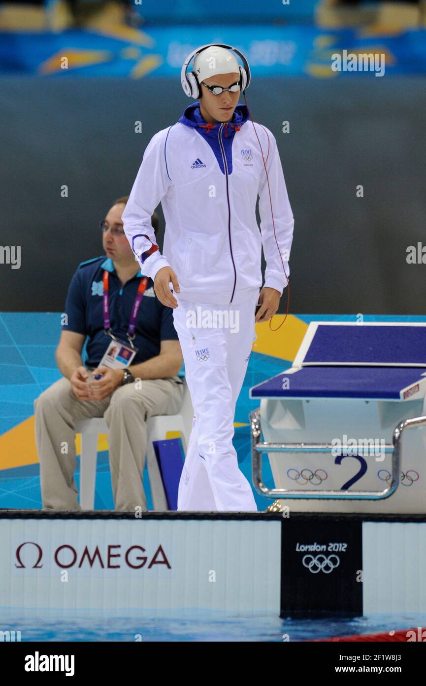 LONDON OLYMPIC GAMES 2012 - AQUATICS CENTER , LONDRA (ENG) - 03/08/2012 - PHOTO : PISCINA / KMSP / DPPI NUOTO - UOMINI 1500 M FREESTYLE - DAMIEN JOLY (FRA) Foto Stock
