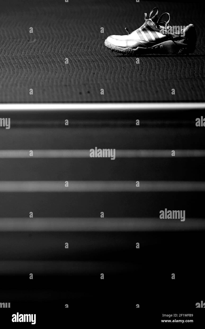 LONDON OLYMPIC GAMES 2012 - STADIO OLIMPICO , LONDRA (ENG) - 09/08/2012 - FOTO : EDDY LEMAISTRE / KMSP / DPPIATHLETICS - LA VOLTA DEL PALO - ILLUSTRAZIONE Foto Stock