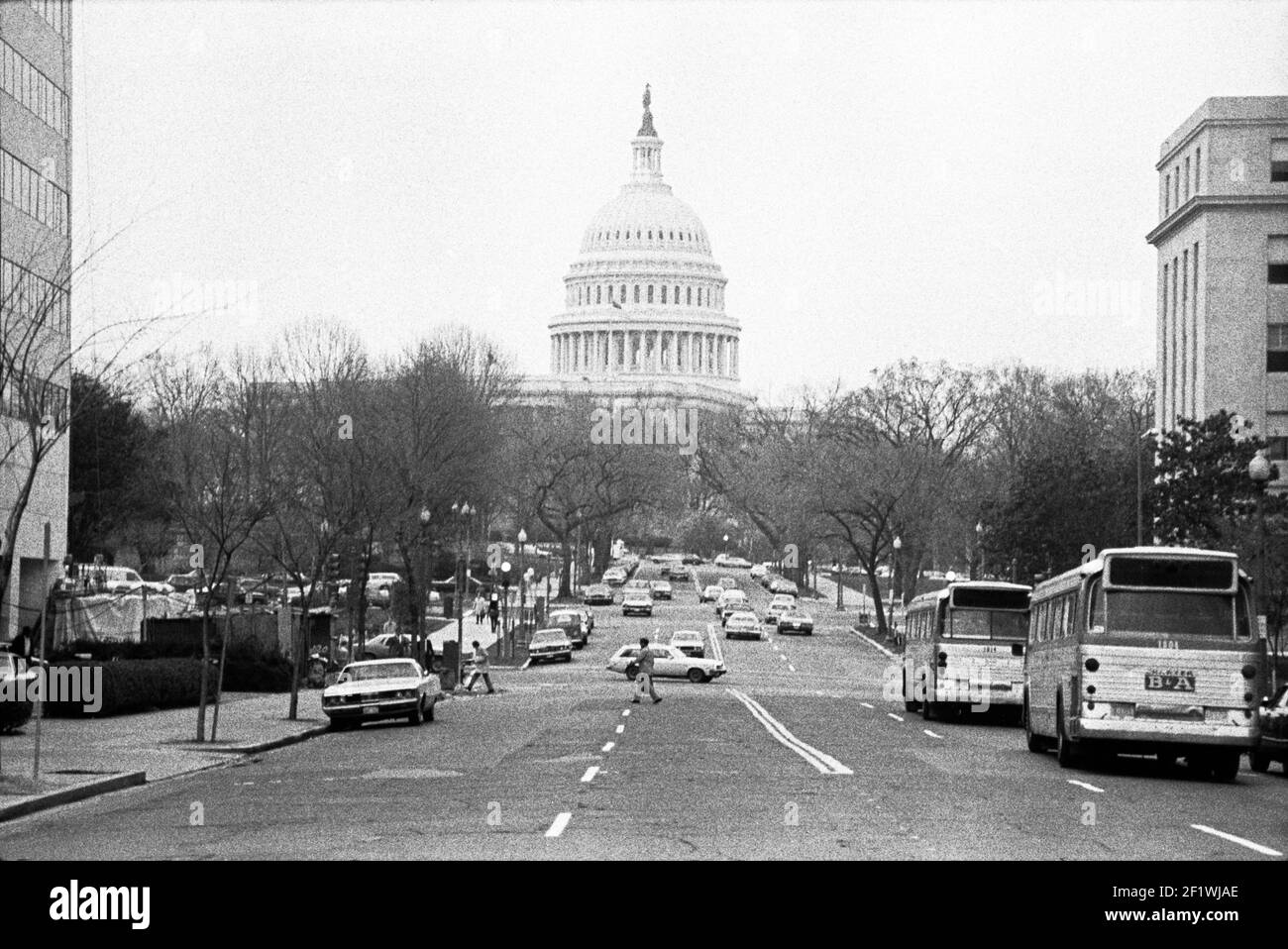 Capital, Washington DC, USA, 1977 Foto Stock