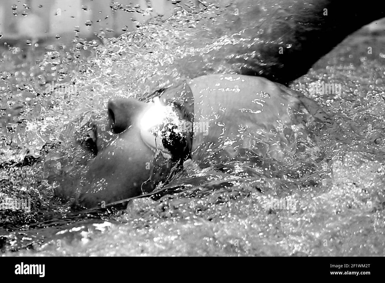 LONDRA 2012 - PARALIMPIADI - GIORNO 1 - 30/08/2012 - FOTO EDDY LEMAISTRE / KMSP / DPPI - NUOTO - FINALE - ILLUSTRAZIONE Foto Stock