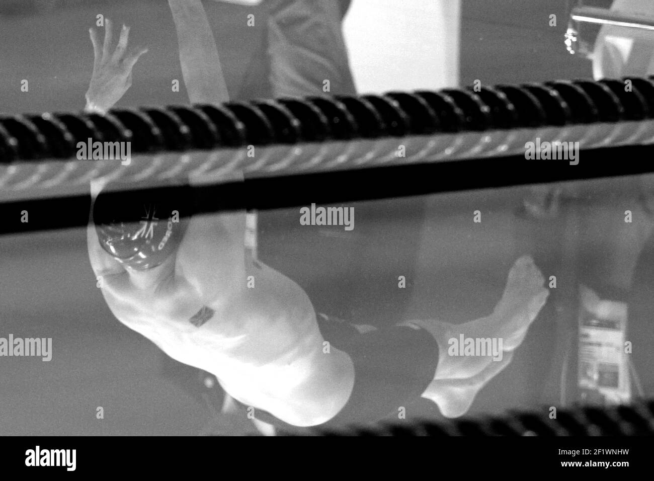 LONDRA 2012 - PARALIMPIADI - GIORNO 5 - 03/09/2012 - PHOTO EDDY LEMAISTRE / KMSP / DPPI - CENTRO ACQUATICO - NUOTO - ILLUSTRAZIONE Foto Stock