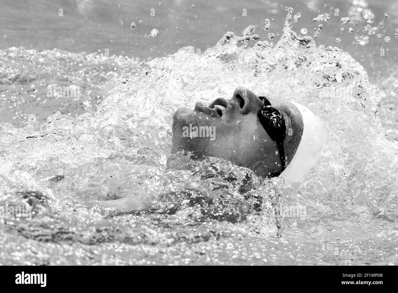 LONDRA 2012 - PARALIMPIADI - GIORNO 7 - 05/09/2012 - PHOTO EDDY LEMAISTRE / KMSP / DPPI - CENTRO ACQUATICO - NUOTO - UOMINI 200 M MEDLEY - CHARLES ROZOY (FRA) Foto Stock